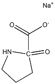 吡咯烷酮-2-羧酸钠 结构式