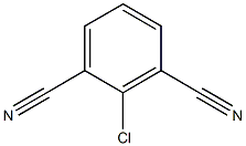 1-氯-2,6-二氰基苯 结构式