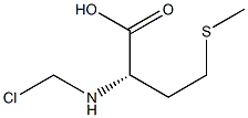 DL-氯甲基蛋氨酸 结构式