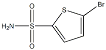 2-溴噻吩-5-磺酰胺 结构式