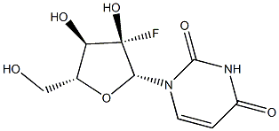 2'氟尿苷 结构式