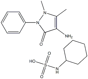 环拉氨基比林 结构式