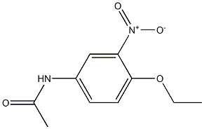 3-NITRO-4-ETHOXY-N-ACETYLANILINE 结构式