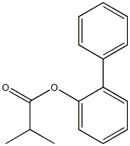 ORTHO-PHENYLPHENOLISOBUTYRATE 结构式