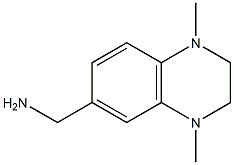 6-(Aminomethyl)-1,4-dimethyl-1,2,3,4-tetrahydroquinoxaline90% 结构式