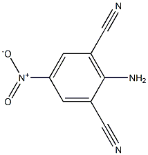 2,6-二氰基-4-硝基苯胺 结构式