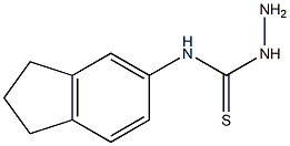 3-amino-1-2,3-dihydro-1H-inden-5-ylthiourea 结构式