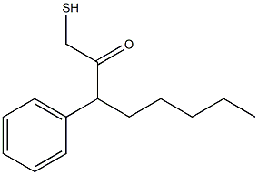 4-Phenylthiononan-3-one 结构式