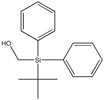 (tert-Butyldiphenylsilyl)methanol 结构式
