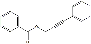 Benzoic acid 3-phenyl-2-propynyl ester 结构式