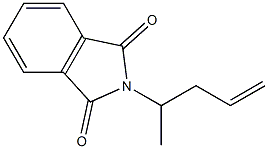 2-(1-Methyl-3-butenyl)-2H-isoindole-1,3-dione 结构式