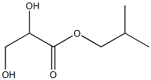 (-)-L-Glyceric acid isobutyl ester 结构式