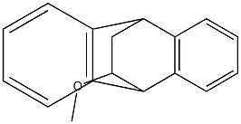 9,10-Dihydro-11-methoxy-9,10-ethanoanthracene 结构式