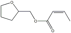 (Z)-2-Butenoic acid tetrahydrofuran-2-ylmethyl ester 结构式