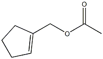 1-Cyclopentene-1-methanol acetate 结构式