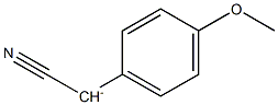 Cyano 4-methoxyphenylmethanide 结构式