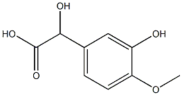 (-)-3-Hydroxy-4-methoxy-D-mandelic acid 结构式