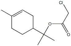 Chloroacetic acid p-menth-1-en-8-yl ester 结构式