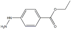 p-Hydrazinobenzoic acid ethyl ester 结构式