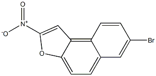 7-Bromo-2-nitronaphtho[2,1-b]furan 结构式