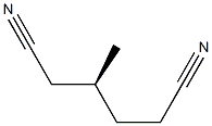 [S,(+)]-3-Methylhexanedinitrile 结构式