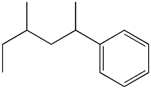 1,3-Dimethylpentylbenzene 结构式