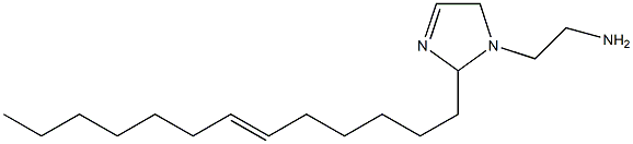 1-(2-Aminoethyl)-2-(6-tridecenyl)-3-imidazoline 结构式