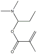 Methacrylic acid 1-(dimethylamino)propyl ester 结构式