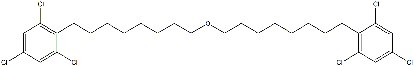 2,4,6-Trichlorophenyloctyl ether 结构式