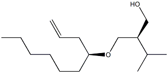 (2R)-3-[[(4S)-1-Decen-4-yl]oxy]-2-isopropyl-1-propanol 结构式