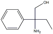 2-Amino-2-phenyl-1-butanol 结构式