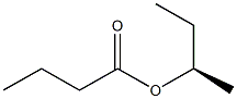 (-)-Butyric acid (R)-sec-butyl ester 结构式