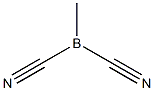 Methyldicyanoborane 结构式