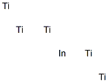 Pentatitanium indium 结构式