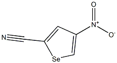 2-Cyano-4-nitroselenophene 结构式
