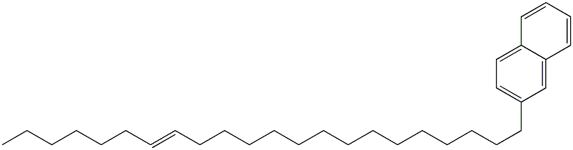 2-(15-Docosenyl)naphthalene 结构式