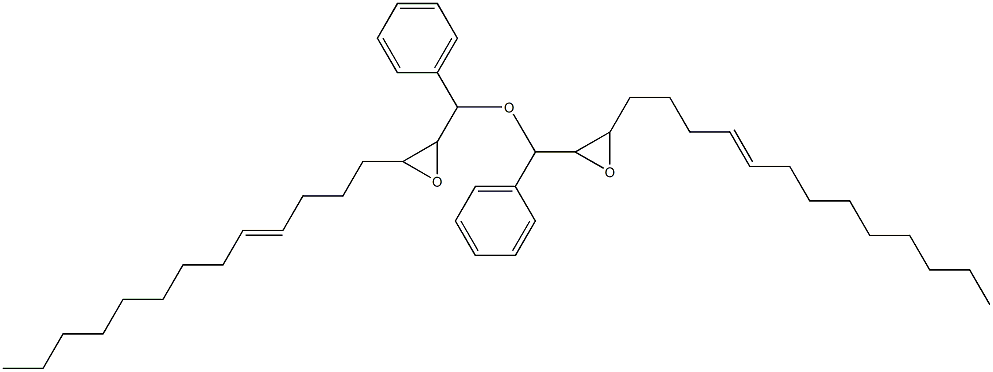 3-(4-Tridecenyl)phenylglycidyl ether 结构式