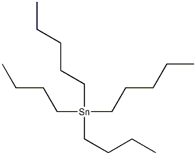 Dipentyldibutylstannane 结构式