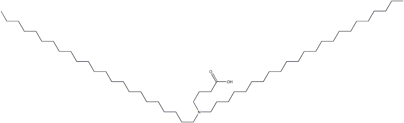 4-(Ditricosylamino)butyric acid 结构式