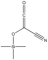 Cyano(trimethylsiloxy)ketene 结构式