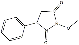 N-Methoxy-2-phenylsuccinimide 结构式