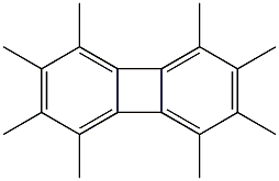 1,2,3,4,5,6,7,8-Octamethylbiphenylene 结构式