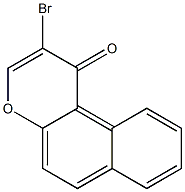 2-Bromo-1H-naphtho[2,1-b]pyran-1-one 结构式