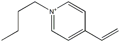 1-Butyl-4-vinylpyridinium 结构式