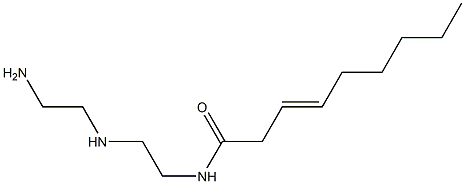 N-[2-[(2-Aminoethyl)amino]ethyl]-3-nonenamide 结构式