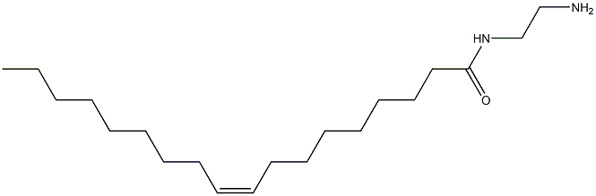 N-(2-Aminoethyl)oleic amide 结构式