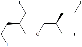 (+)-[(R)-3-Iodo-1-(iodomethyl)propyl]methyl ether 结构式