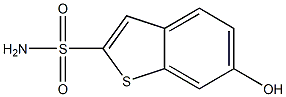 6-Hydroxybenzo[b]thiophene-2-sulfonamide 结构式