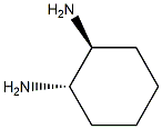 (1S,2S)-(+)-反式-1,2-环己二胺 结构式
