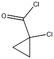 1-氯-1-氯甲酰基环丙烷 结构式